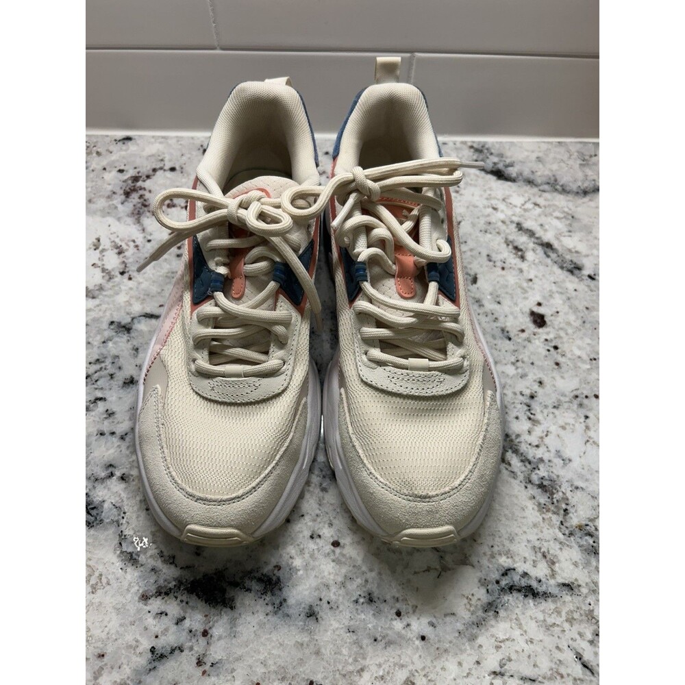 Puma Vis2k Soft 400759-01 Women Size 9 Shoes Pink Mesh Athletic Casual Sneaker